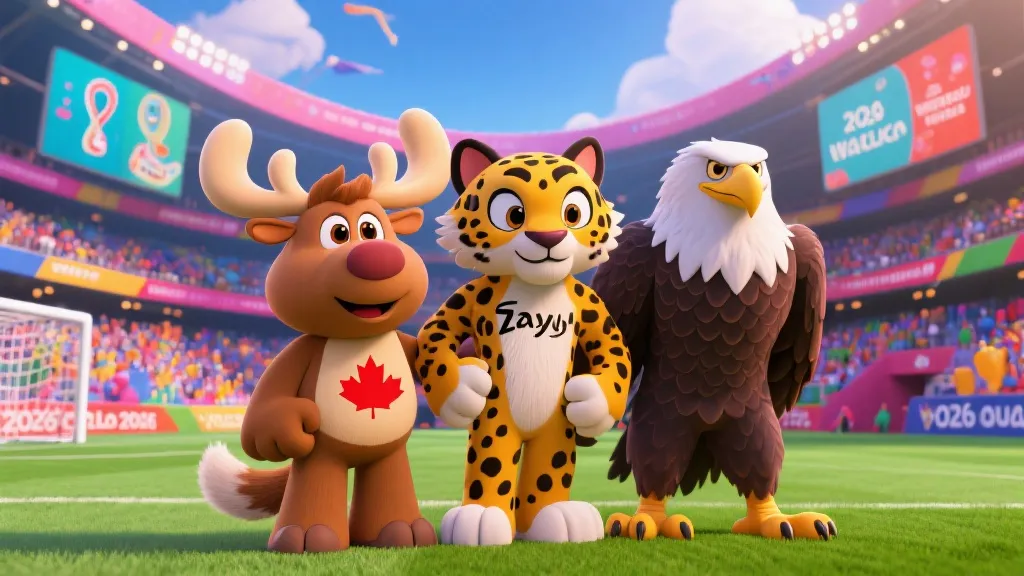 揭秘2026世界杯吉祥物：Maple、Zayu与Clutch背后的文化密码与狂欢寓意